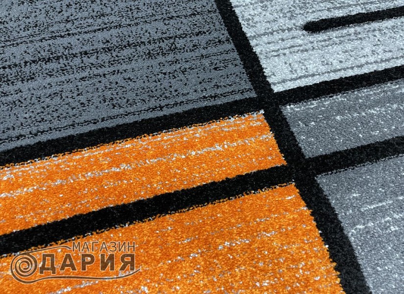 Тъкан килим MAGNOLIA 704 l.grey/orange
